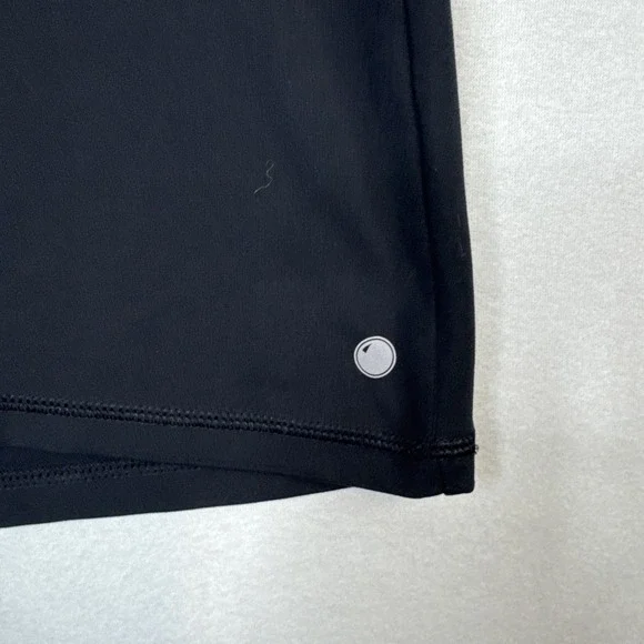 Yogalicious Black Long Hoodie L Thumbholes Soft Athleisure Lounge Cozy - Picture 4 of 8